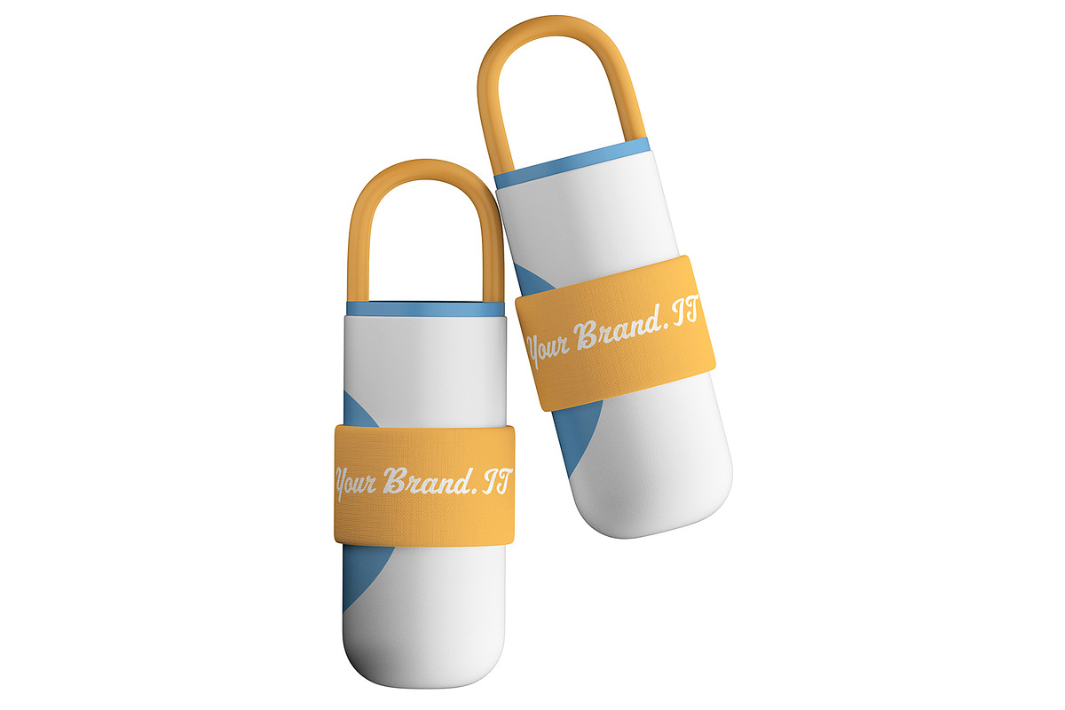 Insulated water bottle mockup bundle, a Cups & Container Mockup by Ambo Ampeng (Photo 6 of 11)