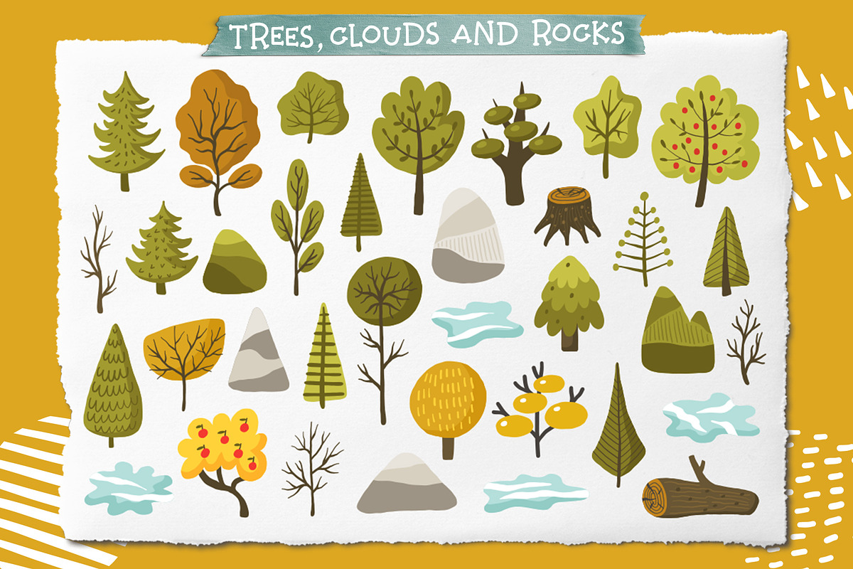 Forest animals collection, a Graphic by Murvin (Photo 3 of 11)