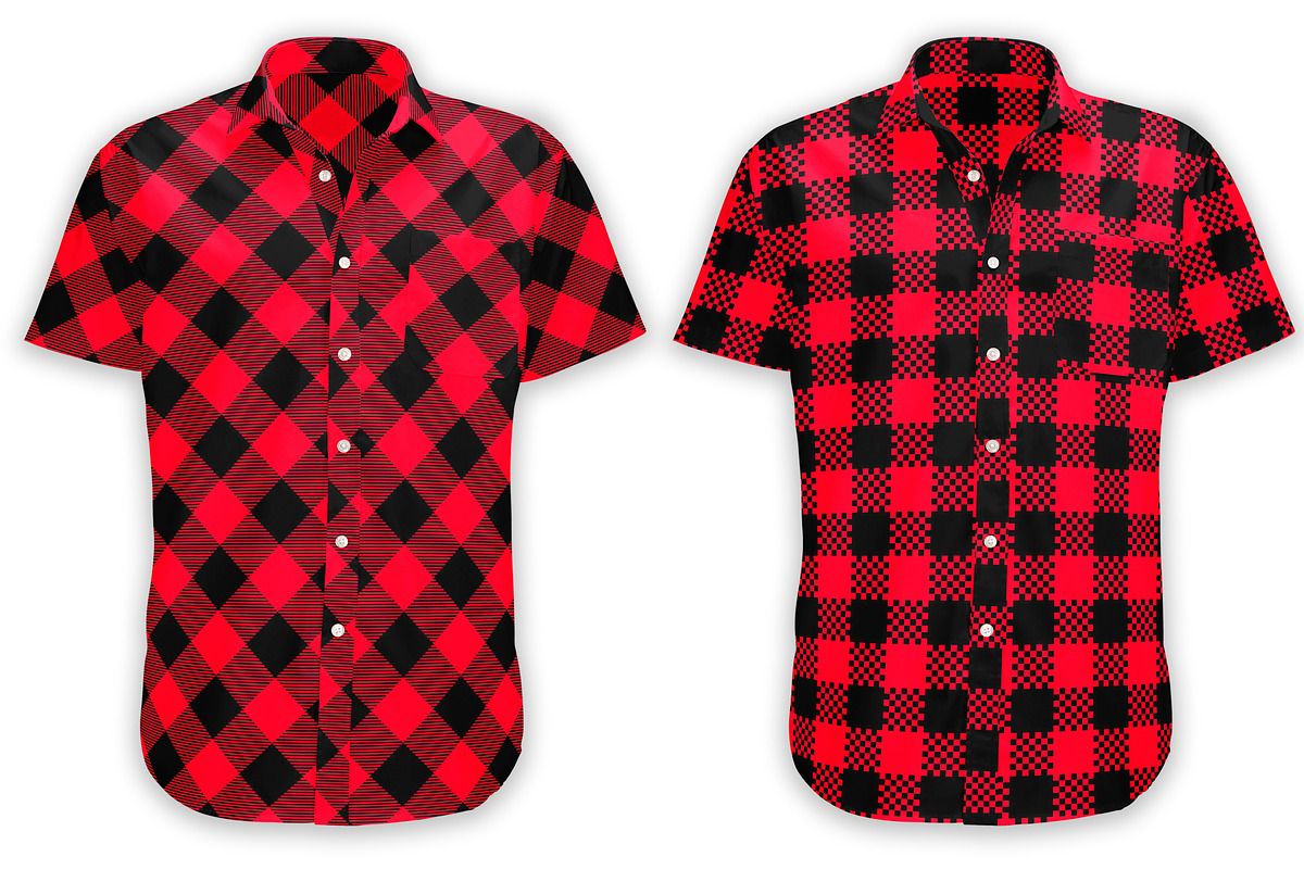 Classic Set Lumberjack Plaid, a Pattern Graphic by Vectorchoice (Photo 3 of 8)