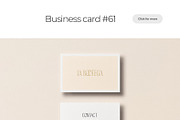 Business Card Mockup Template Bundle, a Business Card Template by PrintPixel (Thumbnail 44 of 104)