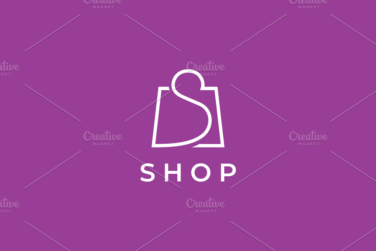 Shopping Bag Letter S Logo Design, a Branding & Logo Template by yopie (Photo 4 of 5)