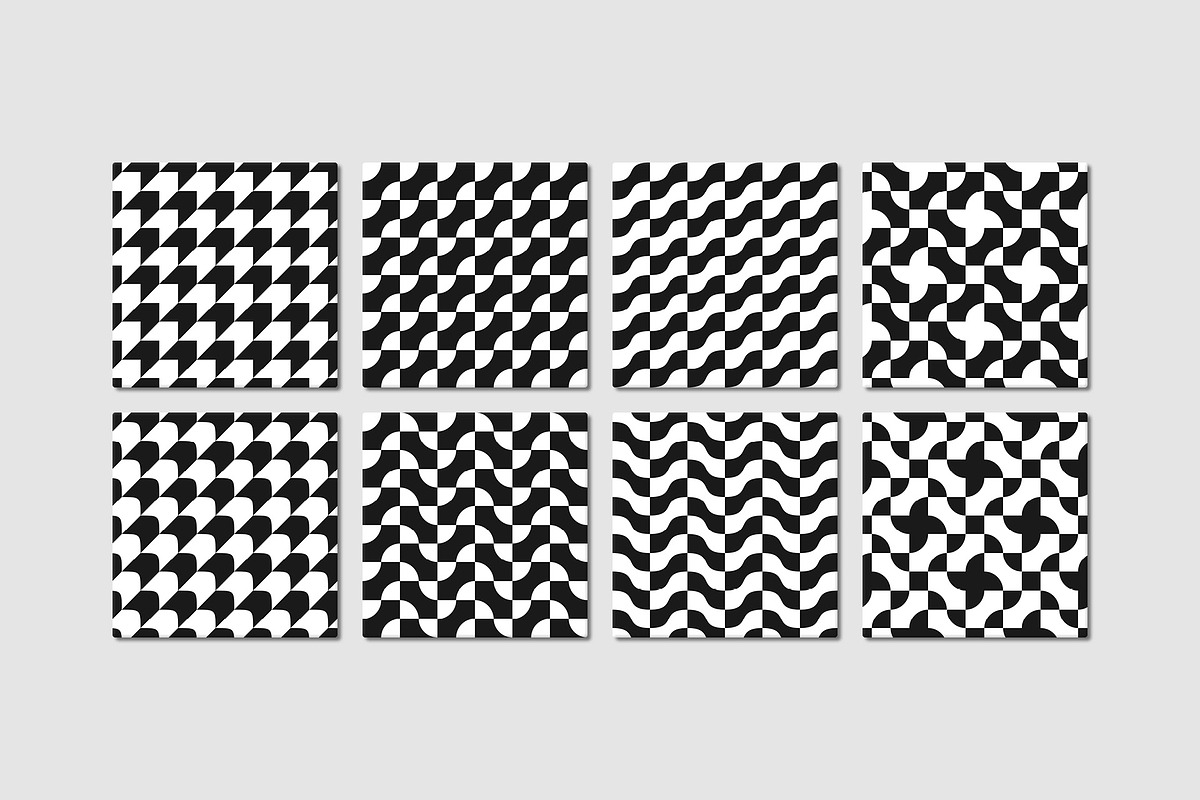 Abstract - 40 Seamless Patterns, a Pattern Graphic by Tustan (Photo 3 of 7)