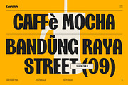 Myntro Sans – Bold Condensed Display, a Sans Serif Font by Zarma Type (Thumbnail 7 of 14)