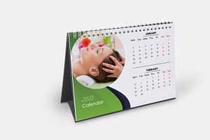 2023 Desk Calendar Template V28