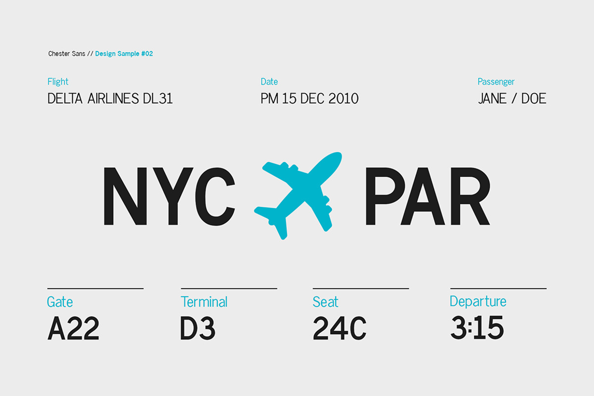 Chester Sans - Type Family, a Sans Serif Font by BorisG (Photo 10 of 13)
