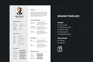 RESUME TEMPLATE