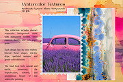 Colorful Watercolor Textures 20 JPG, a Background Graphic by DreamoraArt (Thumbnail 4 of 7)
