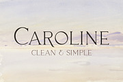Caroline - Minimal Modern Typeface, a Serif Font by HipFonts (Thumbnail 7 of 10)