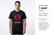 Gildan 5000 Tee Mockup, a Shirt Mockup by Pixel Foundry (Thumbnail 1 of 8)