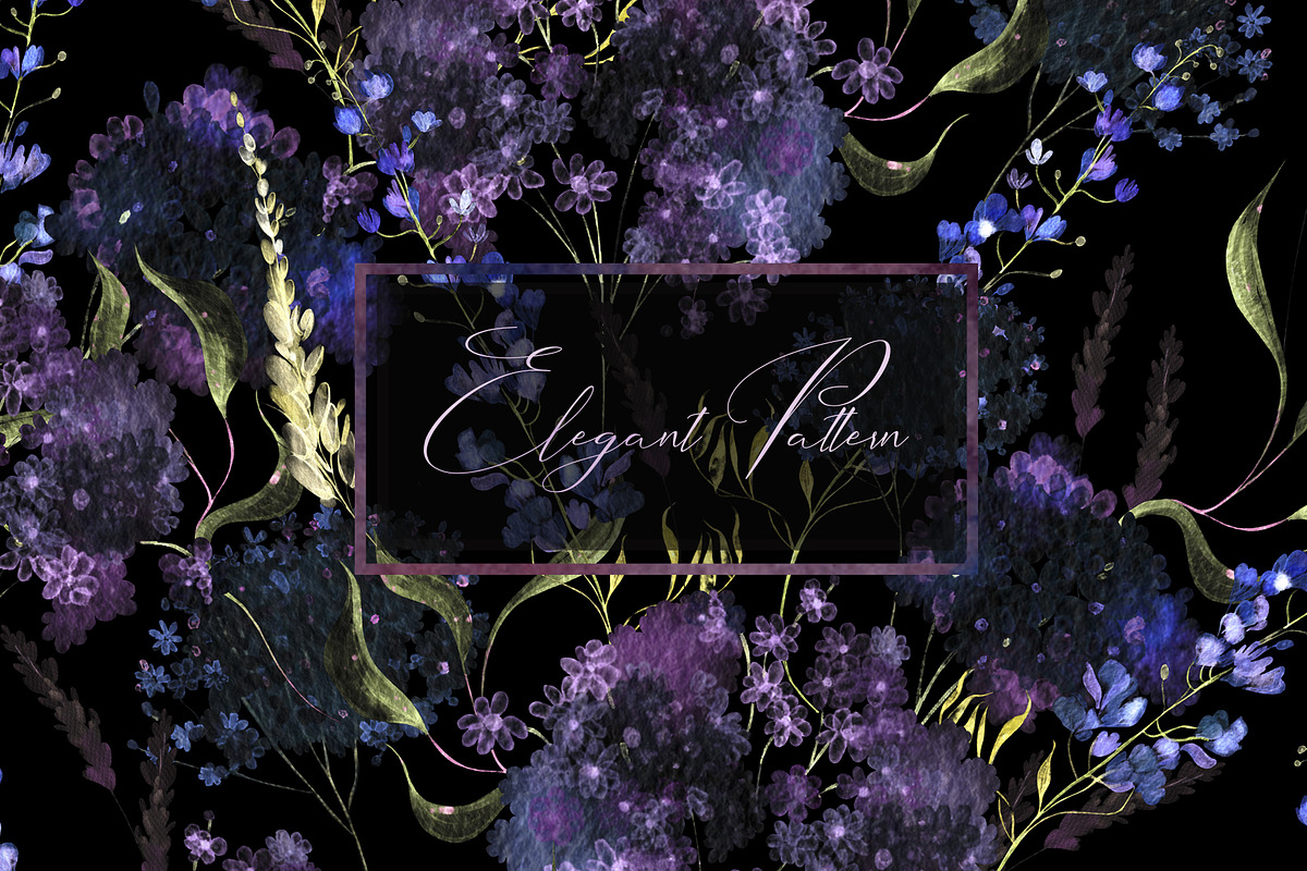 ELEGANT FLOWERS PATTERNS, a Pattern Graphic by Knopazyzy (Photo 17 of 18)