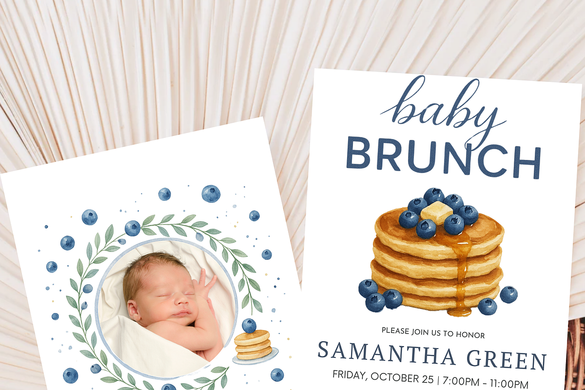 Baby Brunch Baby Shower Invitation, an Invitation Template by Shinehoon (Photo 3 of 9)