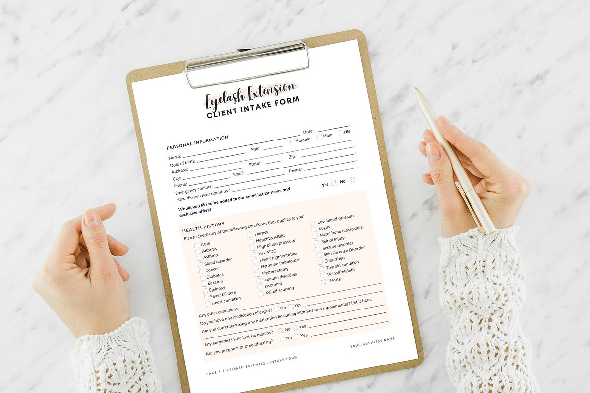 Esthetician Consent Forms, a Websites & App Template by SwitzerShop (Photo 8 of 8)
