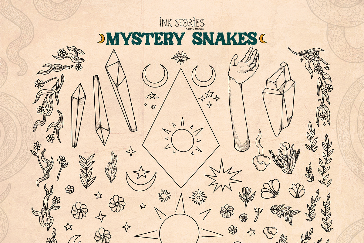 Mystery Snakes, an Animal Illustration by Ink Stories (Photo 15 of 31)