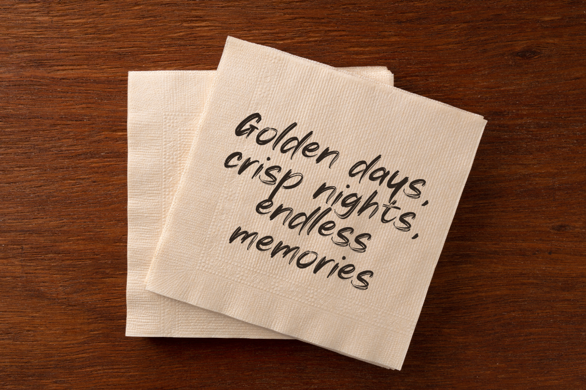Autumn Brush Font, a Handwritten Font by Sronstudio (Photo 10 of 12)