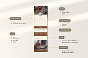 Aesthetic Link in Bio Website Canva, a Landing Page Template by batang (Thumbnail 3 of 5)