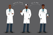 Doctors in various poses, a Healthcare Illustration by SonneLeo (Thumbnail 3 of 4)