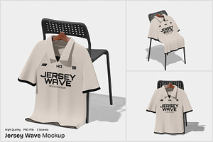 Jersey Wave Mockup