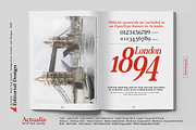 Actualis - Serif Font Family, a Serif Font by Artistic & Unique (Thumbnail 14 of 15)
