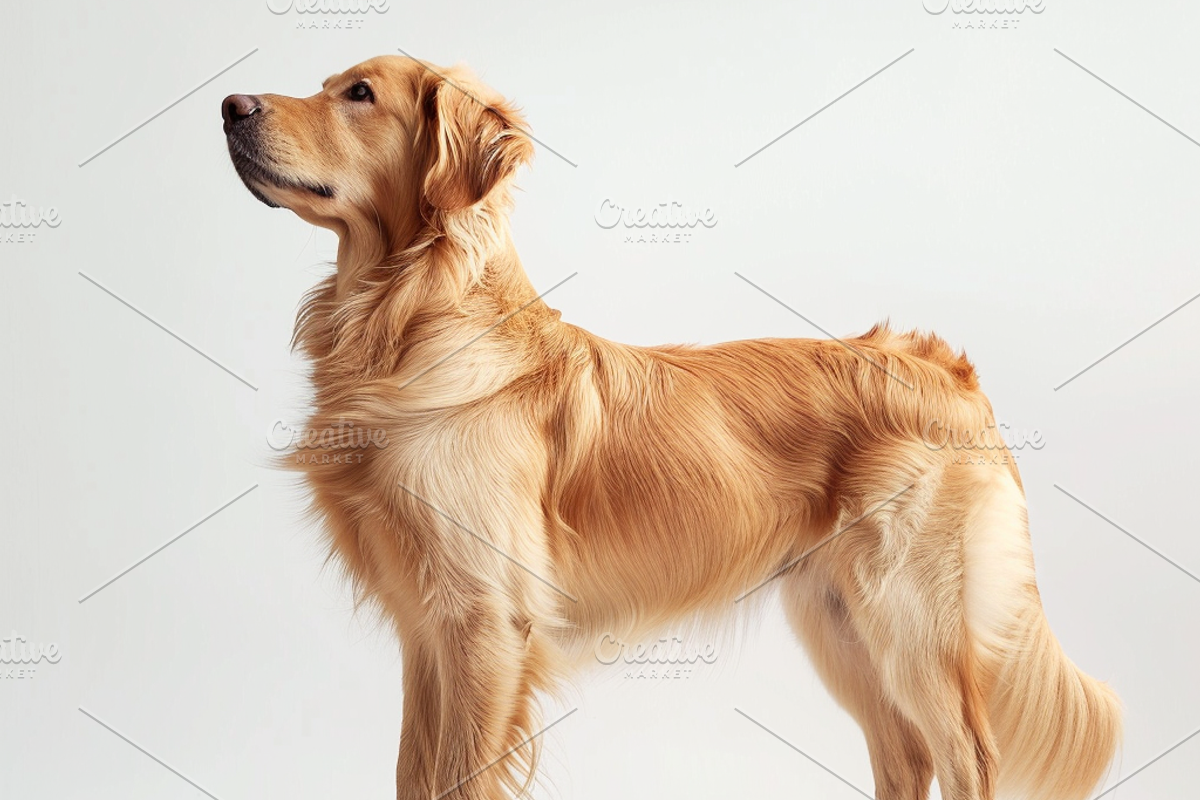 120+ Dog white background Bundle, an Animal Photo by Virgo Studio (Photo 7 of 12)