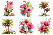Whimsical Summer Clipart, an Illustration by Craft Nest (Thumbnail 4 of 12)
