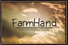 FarmHand: Earthy, Handwritten Font