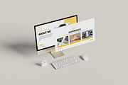 iMac Screen Mockup, a Mac Mockup by graphicstory (Thumbnail 4 of 9)