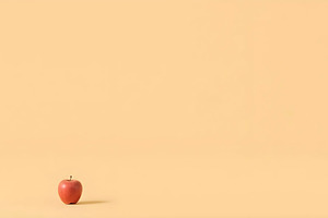 Fresh Apple Photo Ready For Text Ove, a Photo by LOGOCREATIVE