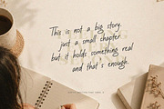 Softly Written Cozy Handwriting, a Handwritten Font by Littlehand (Thumbnail 4 of 12)