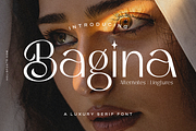 Bagina Serif, a Serif Font by 24Design Studios (Thumbnail 1 of 8)