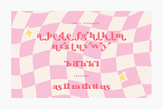 Mango Crush Retro Serif Font, a Serif Font by Pen Culture (Thumbnail 9 of 10)