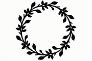 Elegant Leaf Wreath Frame Bundle, an Illustration by Designs_River (Thumbnail 5 of 9)
