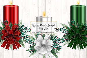 Holiday Candle Bouquets