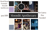 Witchy Canva Mood Boards Kit, a Branding & Logo Template by Alerya Studio (Thumbnail 2 of 3)