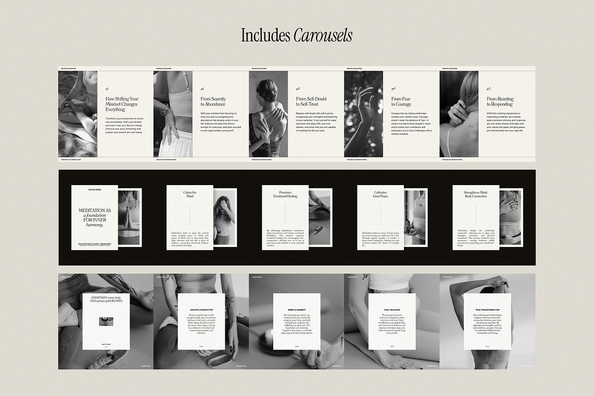 Holistic Coach Instagram Kit, a Social Media Template by Wildnun Studio (Photo 11 of 12)