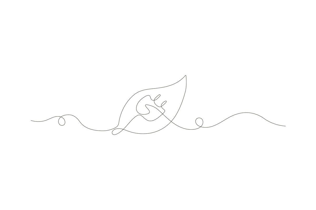 continuous line drawing eco friendly, an Object Graphic by lawoel (Photo 3 of 3)