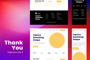 Photography Wireframe Website, a Wireframe Template by INSPR STD (Thumbnail 4 of 4)