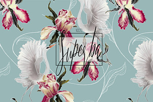 Superba, Luxury Floral Pattern