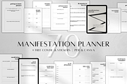 Manifestation Planner Printable, a Stationery Template by BRANDcontent (Thumbnail 1 of 6)