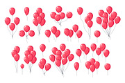 Colorful helium vector balloons, a Decorative Illustration by Torontotokio (Thumbnail 4 of 6)