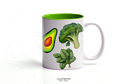 Vegetables Clipart, healthy food, a Food Illustration by MajorArtTm (Thumbnail 3 of 5)