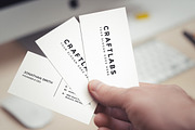 Simple Minimal Business Card 6, a Business Card Template by ND Design (Thumbnail 5 of 8)