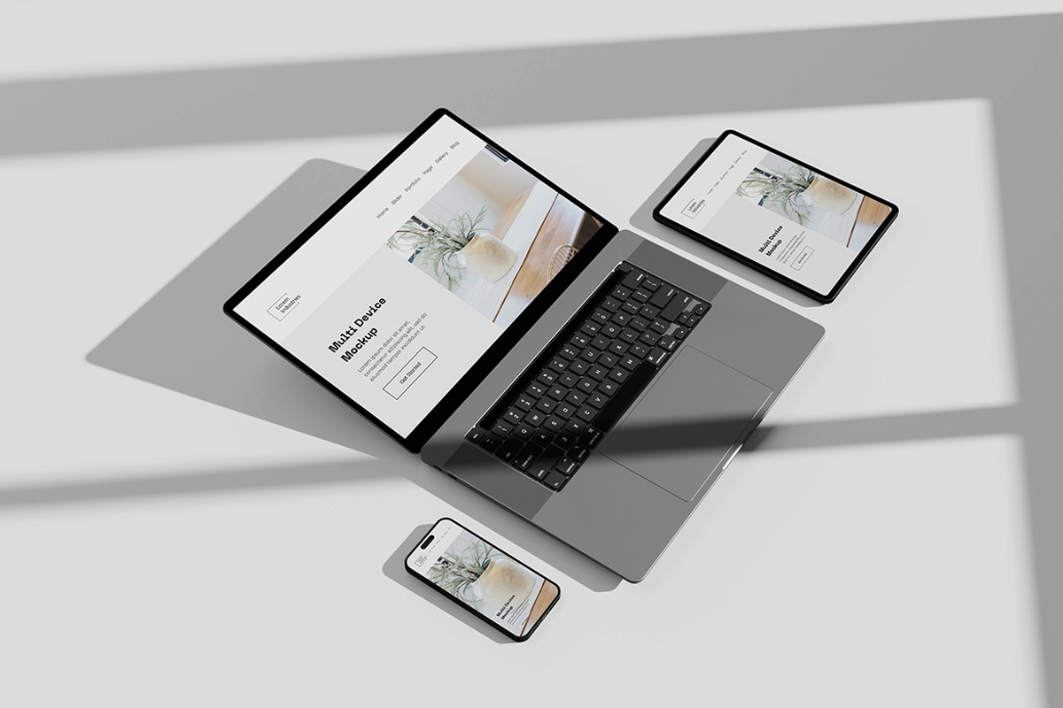 Multi Device Mockup, a Wearable Device Mockup by MrLetters (Photo 5 of 5)