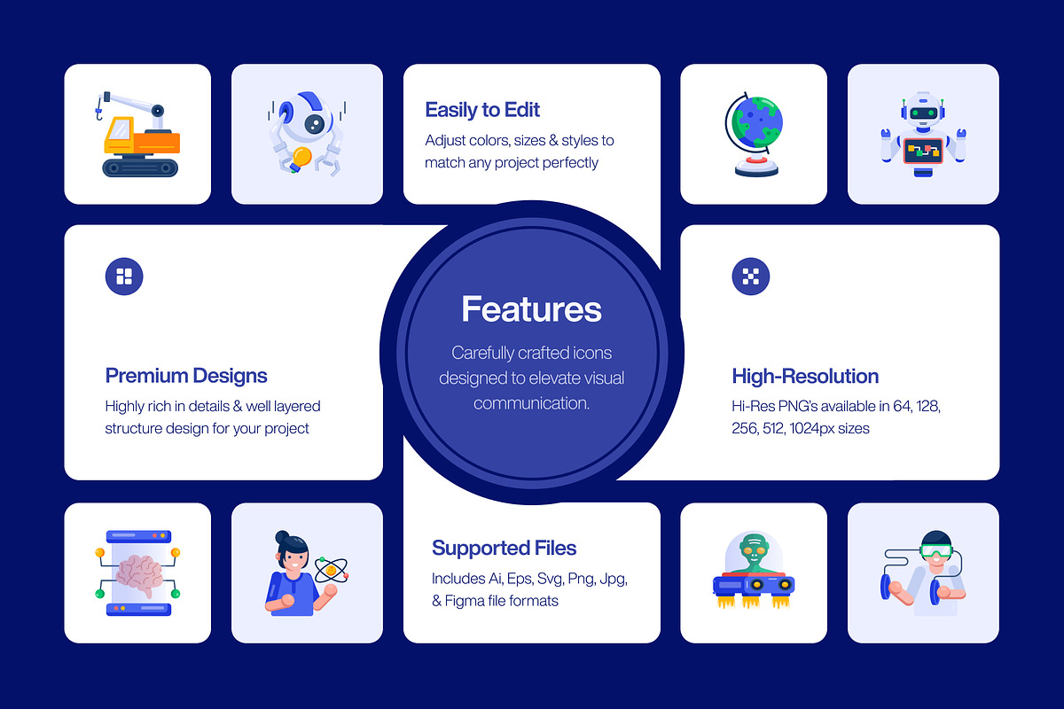 300 Innovation Icons, a Duotone Icon by Prosymbols (Photo 2 of 10)