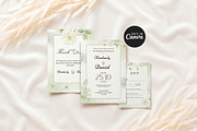 Sage Green Wedding Invitation Suite, an Invitation Template by Arslan (Thumbnail 5 of 6)