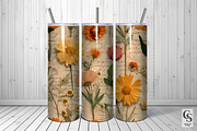 Vintage Scrapbook Flowers Pattern, a Pattern Graphic by Creative Store (Thumbnail 5 of 5)