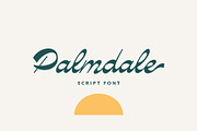 Palmdale Script, a Script Font by Emyself Design (Thumbnail 1 of 12)