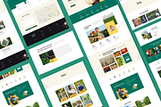 Agriculture landing page Website, a Websites & App Template by Themespell (Thumbnail 2 of 5)