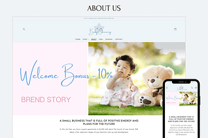 KIDS Clothing Clean Shopify Theme