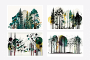 Fore Collection · The Forest, a Decorative Illustration by milatovar (Thumbnail 13 of 14)