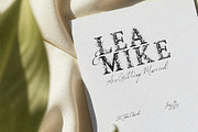 Petal Serif – Floral Wedding Font, a Serif Font by AndrewPixelType (Thumbnail 5 of 7)